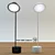 Sleek Adjustable Table Lamp 3D model small image 1