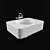 Sleek Newson Bathroom Collection 3D model small image 1