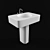 Modern Design Mark Newson Bathroom Range 3D model small image 1