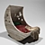 Moonlight Dream - Wooden Baby Bed 3D model small image 1