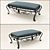 Elegance in Iron: Forged Bench 3D model small image 1