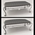 Elegance in Iron: Forged Bench 3D model small image 2