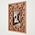 Modern Mirror Frame: 3ds Max, Vray, FBX, OBJ 3D model small image 2