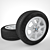 Sleek BMW5 Wheel Set 3D model small image 1