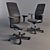 Kinnarps 5284M: ErgoForm Desk Chair 3D model small image 1