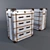 Industrial Steel Chest 3D model small image 1