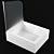 Custom Hydro-Massage Bathtub 3D model small image 1