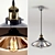 Sleek Pod Pendant Light 3D model small image 1