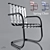 Versatile Spring Chair 3D model small image 1