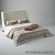 Luxury Bed Set: Interior Crafts 3D model small image 1