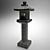 Zen Garden Stone Lantern 3D model small image 1