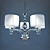 Modern Viga Chandelier E27 2005/5 3D model small image 1