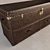 Mayfair Steamer Trunk Media Cabinet 3D model small image 2