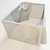 Versatile Laundry Basket: Space-saving & Stylish 3D model small image 2