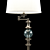 Quoizel Polished Nickel Floor Lamp 3D model small image 2