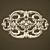 Elegant Stucco Ornament 3D model small image 1