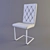 ErgoFit Kitchen Chair 3D model small image 2