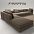 Elegant Flexform Sofa: Beauty & Comfort 3D model small image 2