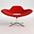 Emmemobili Spring: Luxurious Soft Upholstered Chair 3D model small image 1