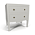 French Country Bedside Drawer: Julian Chichester 3D model small image 1