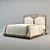 BOVA Tosca Bed 3D model small image 1