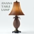 Tropical Charm Anana Table Lamp 3D model small image 1