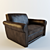 Baxter Mickey Plush Armchair 3D model small image 2