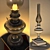 Vintage Kerosene Lamp - Classic Illumination 3D model small image 3