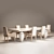  Alchymia Dining Set 3D model small image 1