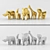 Set decoration GLOBAL VIEWS

Title: Golden Safari Animal Decor Set 3D model small image 2