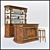 Italian Bar Furniture Set: VITTORIA by Modenese Gastone 3D model small image 1