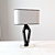 EVROSVET 7156 Black Table Lamp 3D model small image 1