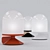 Vinge Glass Dome Table Lamp 3D model small image 2