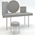 Chandlo BD Barcelona Dressing Table 3D model small image 3