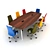 Executive Round Meeting Table 3D model small image 1