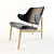 Timeless Comfort: Larsen Lounge Chair 3D model small image 1