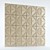 3D Wave Wall Panel 3D model small image 1