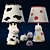 Glowing Wonders: Fun Kids Lamps 3D model small image 1