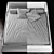 Dream Suite Luxury Bed 3D model small image 3