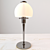 Classic Nickel Table Lamp | Adriana 1602 3D model small image 1