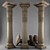 Antique Roman Column 3D model small image 2