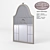 Greenhouse Mirrors: Durable Metal 3D model small image 1