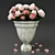 Elegant Rose Bouquet 3D model small image 1