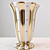 Elegant Bruno Costenaro Ceramic Vase with Swarovski Crystals & Gold Decor 3D model small image 1
