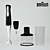 Braun MQ735: The Ultimate Kitchen Tool 3D model small image 1