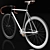 Creme Cycles Vinyl 5050 Bicycle 3D model small image 2