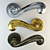 Morelli Plaza Door Handle 3D model small image 1