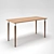 IKEA HILVER Desk - 140x65cm 3D model small image 1