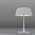 Touch-Controlled Redwood Table Lamp 3D model small image 2