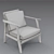 Elegant Chair: Marianne Evens 3D model small image 2